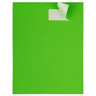 JAM Paper Étiquettes postales, 1 1/3 x 4 po, vert néon, 252/paquet-Dimensions : 1,33 x 4
