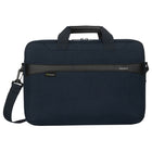 Targus - GeoLite EcoSmart 15-16 po Essential Slim Brief Topload - Marine-Compartiment zippé et rembourré pour ordinateur portable avec séparateur de documents