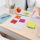 Staples - Blocs de feuillets, 3 x 3 po, collection Summer Breeze, paquet de 6-La collection Summer Breeze saura vous ravir avec ses couleurs vives