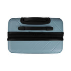Reebok - Valise d'enregistrement rigide 26po de la collection Repetition - Turquoise-Intérieur doublé avec panneau de séparation, poches pratiques et sangles de serrage pour garder le contenu organisé et en place