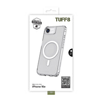 TUFF8 - Iphone 17E/16E - Étui Mag Rugged-Couche antichoc : La couche antichoc étanche à l'air ajoute une protection supplémentaire contre les chutes accidentelles. Testé selon la norme MIL-STD jusqu'à 8FT
