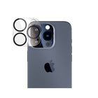 PanzerGlass - Protecteur d'objectif de caméra pour iPhone 15 Pro/15 Pro Max - Transparent-Votre appareil photo et vos objectifs sont à l'abri des chutes accidentelles sur les sols durs, des chocs contre les angles vifs et du craquement des clés dans votre poche