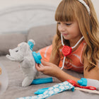 Melissa & Doug - Ensemble de jeu vétérinaire, examen et soins des animaux-Activité manuelle et amusante, sans écran , un cadeau idéal pour les tout-petits de 3 à 6 ans