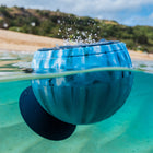 Speaqua - Haut-parleur portatif Bluetooth étanche Barnacle X avec stockage intégré (2 000 chansons) - Bleu mer-9
