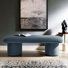 Modway - Orla Performance Velvet Banc - Cadet Blue-Sièges polyvalents