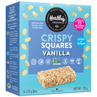 Healthy Crunch - Carrés croustillants à la vanille- 22 gr - Paquet de 36-Sans allergène, approuvé par l'école