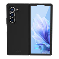 AXS - PROTech Shell Étui mince pour Samsung Galaxy Z Fold 6 - Noir-Coque rigide avec revêtement doux au toucher : Profitez de la durabilité d'une coque rigide associée à une finition douce au toucher qui est agréable en main
