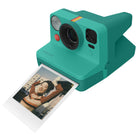Polaroid - Appareil photo instantané Now 3e génération, lot de 8 photos instantanées Turquoise-Plage d'ouverture f/11-64