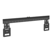 TygerClaw - Support TV ultra fin de 43 à 100 pouces-Un look moderne et homogène avec un design ultra fin qui permet d'économiser de l'espace et améliore l'esthétique de votre pièce en gardant votre téléviseur près du mur.