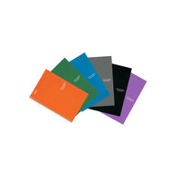 Five Star - Cahier à 2 sujets de qualité supérieure - 9-1/2 po x 6 po - variés - 160 pages-Couverture rigide en poly et dos très rigide - un cahier supérieur