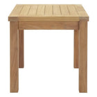 Modway - Marina Terrasse extérieure Teck Table d’appoint - Naturel-4
