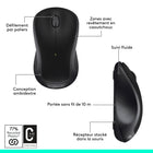 Logitech – Souris sans fil M310, noir-Garantie limitée de 3 ans sur le matériel