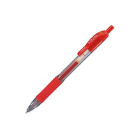 Zebra - Stylos Sarasa à encre gel rétractables – 0,7 mm – rouge – paquet de 5-Prise caoutchoutée souple sans latex