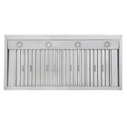 KUCHT KRH4815-R 48 po Hotte murale professionnelle - 1200 CFM - Acier inoxydable/Rouge-Hotte professionnelle de haute qualité en acier inoxydable 304, épaisseur 1,0 mm, qui rehaussera l’apparence de votre cuisine gastronomique.