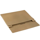 JAM Paper - Portefeuille Kraft avec Fermeture Élastique Grand - 11 x 15 x 3/8 - Brun Naturel Recyclé-Quantité : Vendu à l'unité
