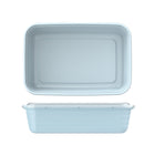 Bentgo - Boîte de conservation à 1 compartiment - Bleu ciel - Lot de 10-Compatible avec le micro-ondes : Il suffit de retirer le couvercle et de le mettre au micro-ondes pour réchauffer vos plats préparés au moment du repas
