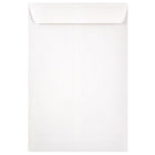 Jam Paper - Enveloppes commerciales Open End, 6 po H x 9 po l, Blanches, Paquet de 25- Dispose d'un rabat droit avec fermeture gommée et finition papier lisse