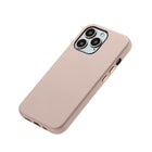 General Supply Goods + Co Vegan Leather Case with Metallic Buttons and MagSafe Compatible for iPhone 13/13 Pro - Pink Clay-Dimensions : 0,4 x 3 x 5,8 (po)