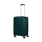 American Tourister - Surftime Spinner - Moyen - sarcelle métallique-Le panneau de séparation et les sangles croisées aident à fixer vos effets personnels.
