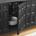 Modway - Samos 62" Buffet - Noir-Étape centrale de nivellement