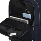 Bugatti - Sac à dos professionnel de la collection Hudson pour ordinateur portable jusqu’à 15,6 po - Bleu marine-Multiples compartiments pour séparer ordinateur, documents et articles du quotidien et faciliter l’accès