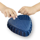 Bouncyband - Jouet de bureau SensiPod, bleu-OUTIL ANTI-ANXIÉTÉ : La tension et le stress sont réduits grâce aux picots souples et flexibles, aux bosses bosselées, aux crêtes lisses et aux côtés froissés qui procurent des heures de soulagement de l'agitation en classe, à la maison et au bureau.