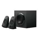 Logitech - Système de haut-parleurs Z623-Plusieurs modes d'entrée : Améliorez le son de vos divertissements, qu'il s'agisse de votre musique, de vos films ou de vos jeux, grâce aux modes d'entrée 3,5 mm et RCA pratiques  