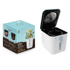 Pursonic - Processeur électronique de déchets alimentaires-CONCEPTION CONVIVIALE La conception élégante et compacte du composteur avec une capacité de 3L lui permet de s'intégrer parfaitement dans n'importe quel décor de cuisine. Son panneau de commande intuitif et son affichage facile à lire facilitent la surveillance du processus de compostage et ajustent les paramètres au besoin.