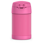 Thermos - Pot alimentaire avec cuillère Thermos FUNtainer - 470 ml - Rose fluo-Cuillère pliante incluse