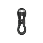 Native Union - Belt USB-C to USB-C 1.2m Cable - Cosmos Black-Une solution de charge quotidienne conçue avec la prise en charge de Power Delivery pour la charge la plus rapide jamais réalisée dans un style raffiné