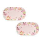 Maxwell & Williams - Primula Rose Plateau Ovale - 37 x 23 cm - Paquet de 2-Lave-vaisselle