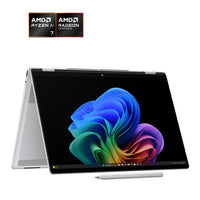 HP - Ordinateur portable Omnibook 5 Flip 16 po à écran tactile Copilot+ PC - AMD Ryzen AI7 350 - 512 Go SSD - 24 Go RAM - Windows 11 Famille-Découvrez une nouvelle perspective avec Windows 11 : Depuis le rajeunissement du menu Démarrer jusqu’aux nouvelles façons de vous connecter à vos personnes préférées, aux nouvelles, aux jeux et au contenu, Windows 11 est l’endroit idéal pour penser, s’exprimer et créer de façon naturelle