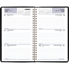 AT-A-GLANCE - Agenda scolaire de bureau hebdomadaire 2024-2025 - 4 7/8 po x 8 po - assorties - bilingue-Bilingue (anglais et français)