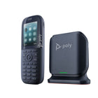 HP - Station de base Poly Rove simple et double cellule Dect B2 et kit de combiné sans fil pour téléphone 30 Dect-Écran LCD couleur TFT 2,4" (240 x 320)