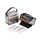 Crayola - Ensemble de 60 marqueurs double pointe à base d'alcool - pointe fine et pointe pinceau - paquet de 60-Ensemble complet de 60 marqueurs avec cartes d'échantillons : comprend 60 marqueurs double pointe et 3 cartes d'échantillons des couleurs pour tester, étiqueter et classer les couleurs et créer en toute confiance