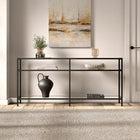 Hudson&Canal - Console Sivil 64" L - Bronze noirci-Nettoyer avec un chiffon doux et sec, sans produits chimiques agressifs ni produits de nettoyage abrasifs