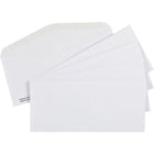 Staples - Enveloppes blanches de première qualité n° 9, 3 7/8 po x 8 7/8 po, bte/500 - caoutchoutées-Ouverture au bout ; rabat à bord bien gommé  