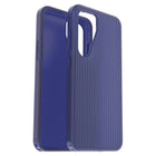 OtterBox - Symmetry Soft-Touch Case pour Samsung Galaxy S25+ - Craft Bleu-Bords surélevés autour de la caméra pour une protection contre les impacts violents