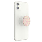 PopSockets - PopGrip Iridescent Confetti Rose-Fonctionne comme un support pratique pour regarder des vidéos à tout moment.