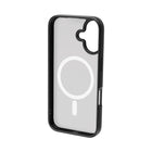 TUFF8 - iPhone 16 Plus -  GlideGuard Mag Rugged Case - Noir fumé-Conception ergonomique : Le TUFF8 a été conçu pour donner à vos doigts et à vos mains un meilleur contrôle tactile lorsque vous passez des appels, envoyez des SMS ou utilisez votre téléphone, grâce à son pare-chocs ergonomique.