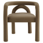 Modway - Astrid Performance Velvet Chaise à manger - Chameau-8