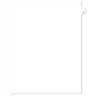Apak - Onglet alphabétique Apak -  Lettre B -  blanc -  8 1/2 po x 11 po -  coupe 1/26 -  non perforé -  25 par paquet-Onglets d'index et de juridique