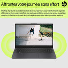 HP - Ordinateur portable 15,6 po - Processeur Intel N100, 128 Go SSD, 4 Go RAM, Windows 11 Famille en mode S avec 1 an d'abonnement à Microsoft 365-Processeur Intel  N100: Obtenez le rendement et les graphiques dont vous avez besoin avec un processeur Intel  à un prix abordable pour vous connecter, apprendre et jouer partout