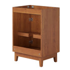 Modway - Miles 24" Armoire de toilette de salle de bain (lavabo non inclus) - Noyer-Capsules de pied non marquées