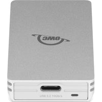 OWC - Disque SSD NVMe portable Envoy USB 3.2 Gen 2 - 2 To - Argent-Capacité de stockage de 2 To