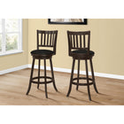 Monarch Specialties - 1236 Tabouret De Bar - 44"H Bar/Pivotant/Expresso - Paquet de 2-2