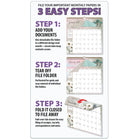 WSBL - 2026 Plaisirs Champêtres File-It Calendrier mural Mensuel - 30,5 cm l x 30,5 cm H - Anglais-Format : 30,5 cm L x 30,8 cm H