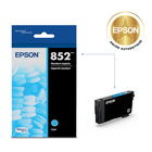 Epson - Cartouche d'encre DURABrite Ultra T852 - capacité standard - Cyan-Textes nets et couleurs brillantes pour des résultats de qualité professionnelle