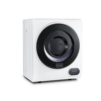 BLACK+DECKER - Sèche-linge compact 1,5 pi³ - blanc-Sécheuse électrique à évacuation de 850 W (120 V) pour prises standard