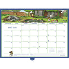 MotherWord - Ultime calendrier familial de luxe pour réfrigérateur 2025-2026 - 13 1/2 po H x 18 po l - français-Français seulement